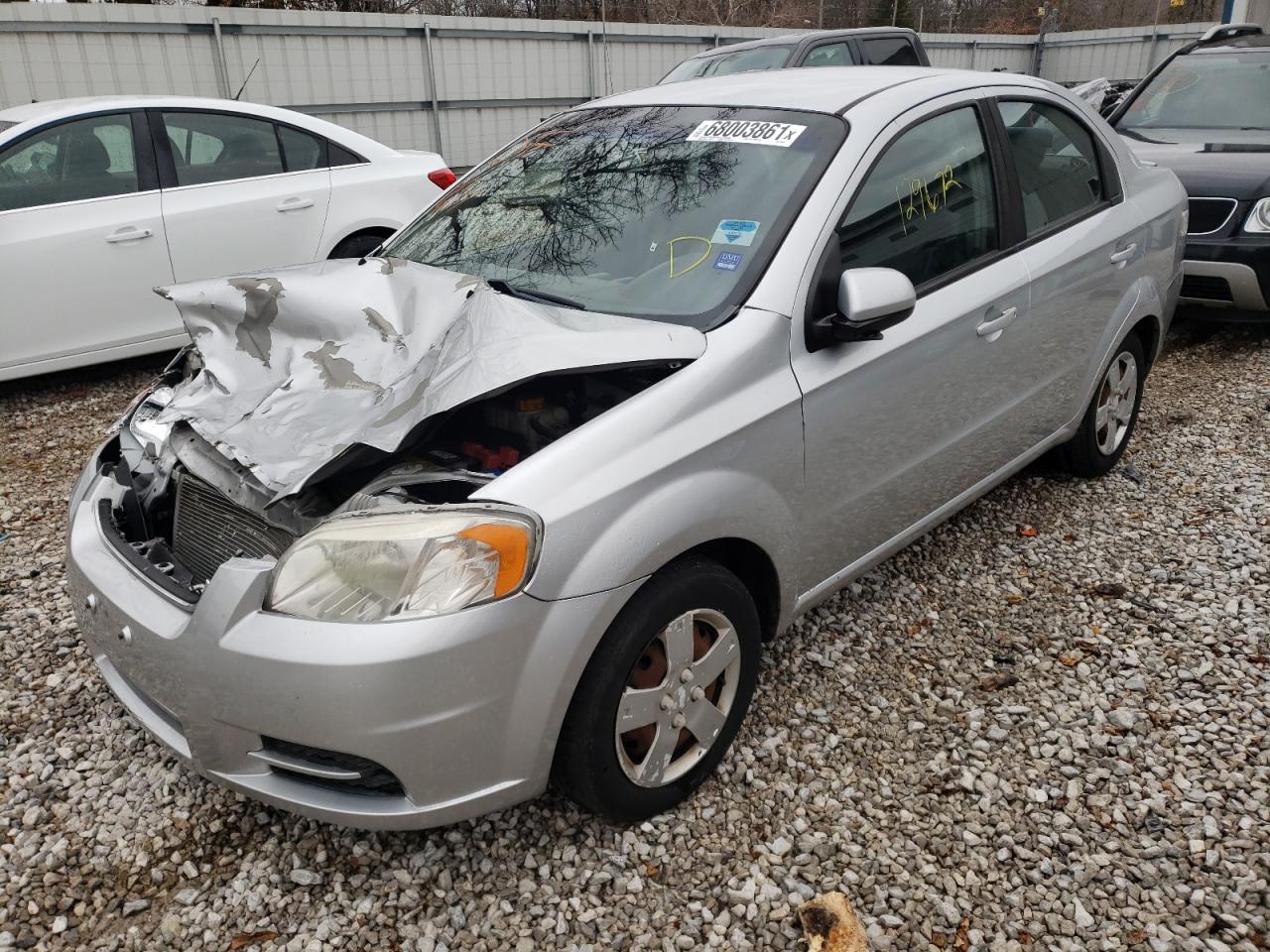 Photo 2 from auction – 2011 CHEVROLET AVEO LS with VIN KL1TD5DE2BB127299