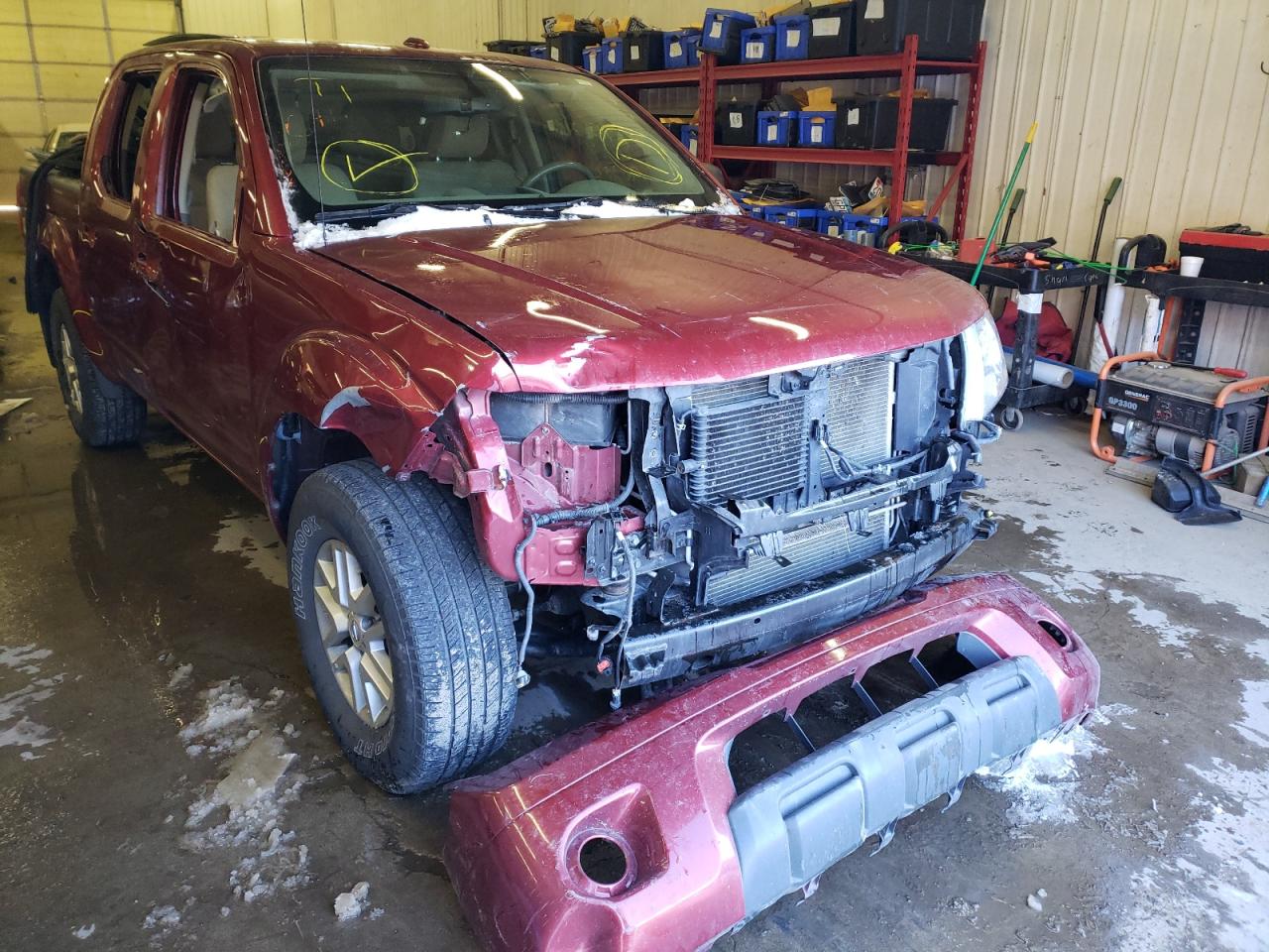 NISSAN FRONTIER S 2017 with VIN 1N6DD0EV6HN715273 - Photo from auction