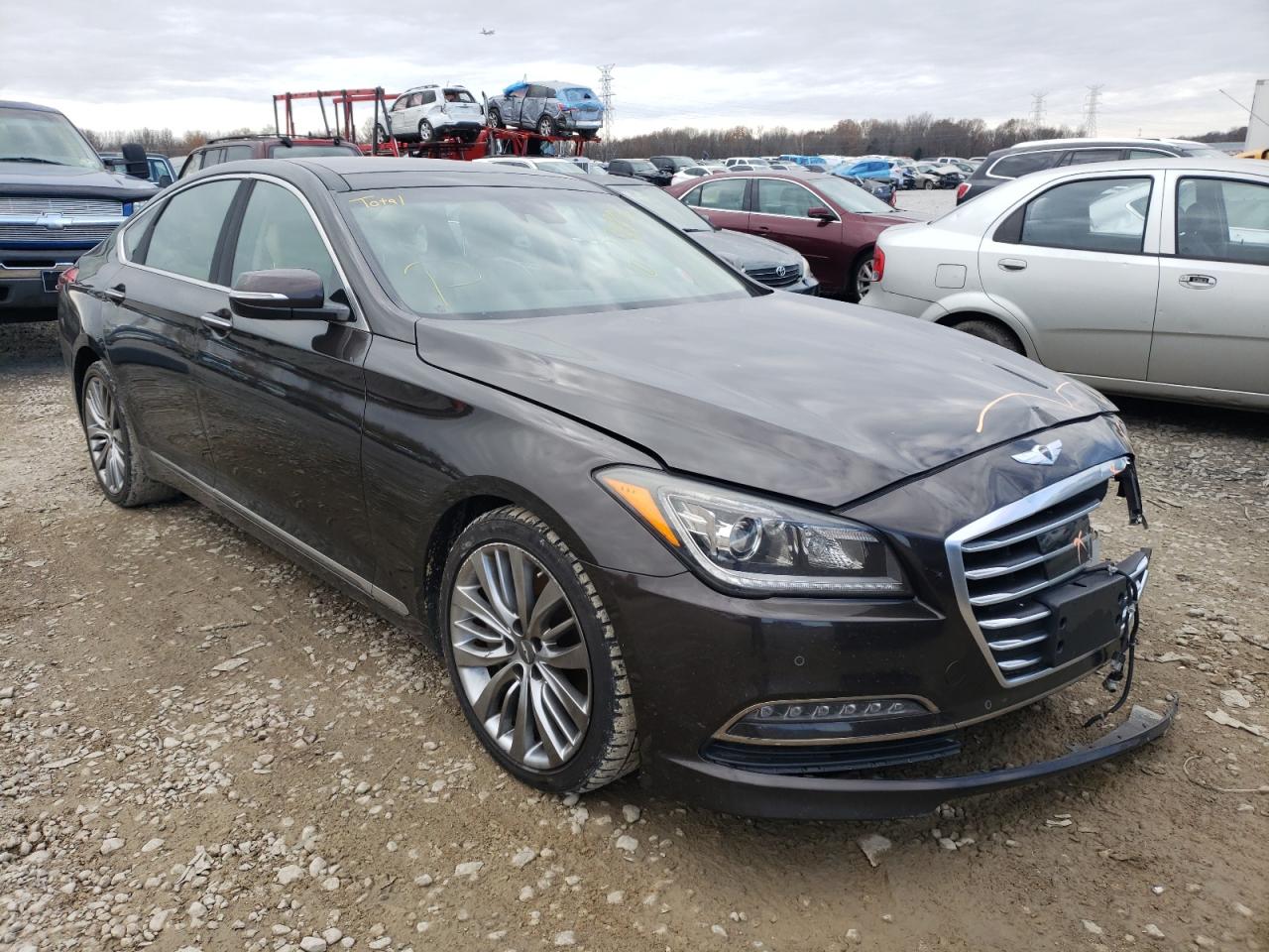 Photo 1 from auction – 2015 HYUNDAI GENESIS 5. with VIN KMHGN4JF1FU015503