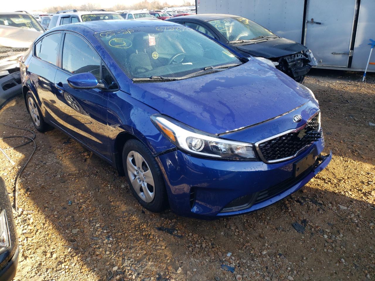 KIA FORTE LX 2017 with VIN 3KPFK4A78HE038831 - Photo from auction