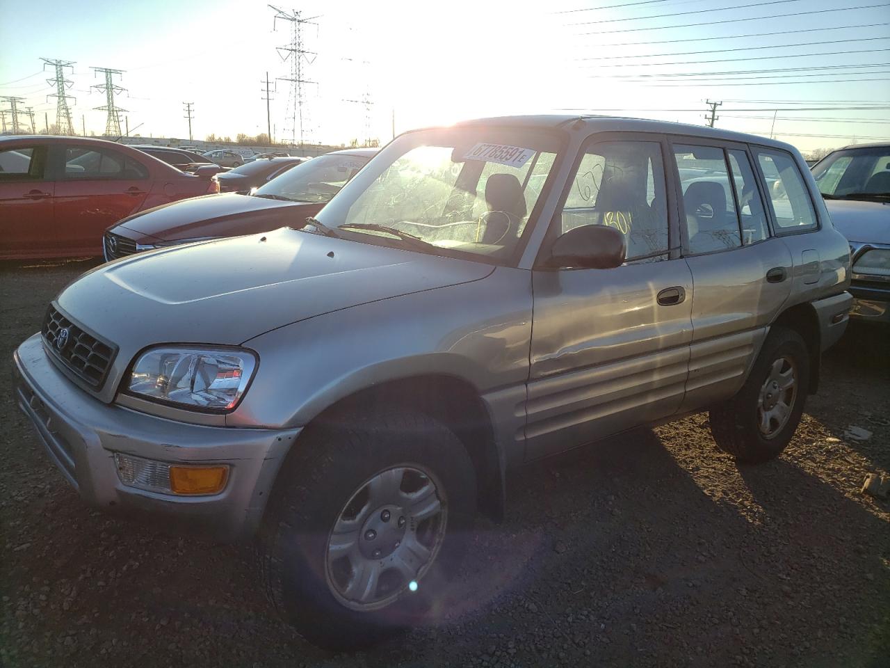Photo 2 from auction – 2000 TOYOTA RAV4 with VIN JT3HP10V2Y0242322