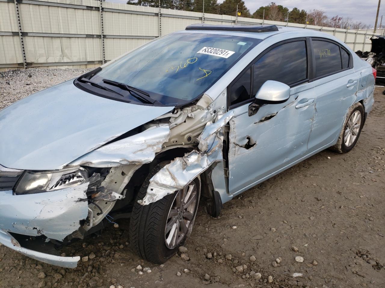 Zdjęcie 9 z aukcji – 2012 HONDA CIVIC EX z VIN 19XFB2F83CE029081
