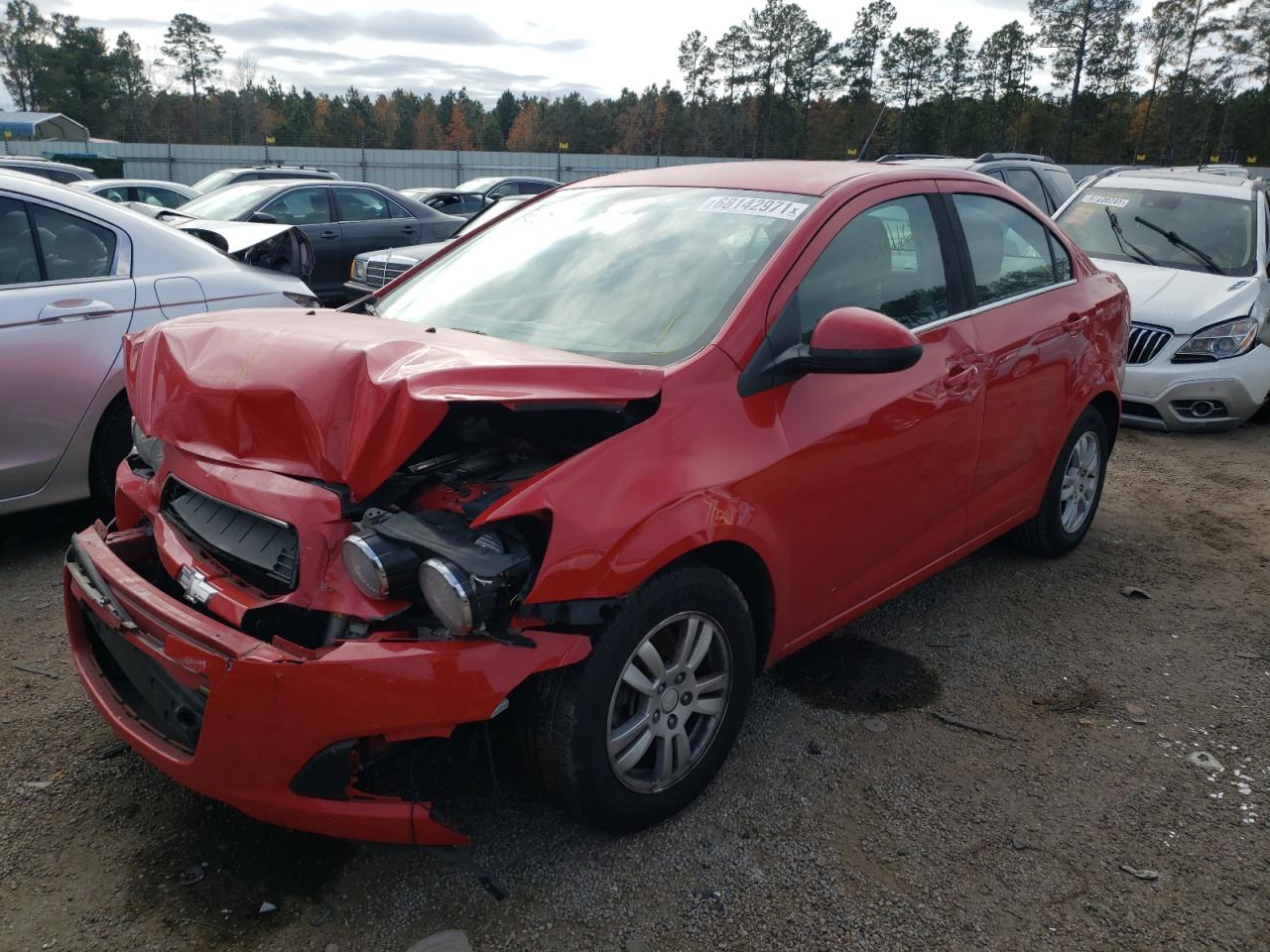 Photo 2 from auction – 2013 CHEVROLET SONIC LT with VIN 1G1JC5SG2D4193293