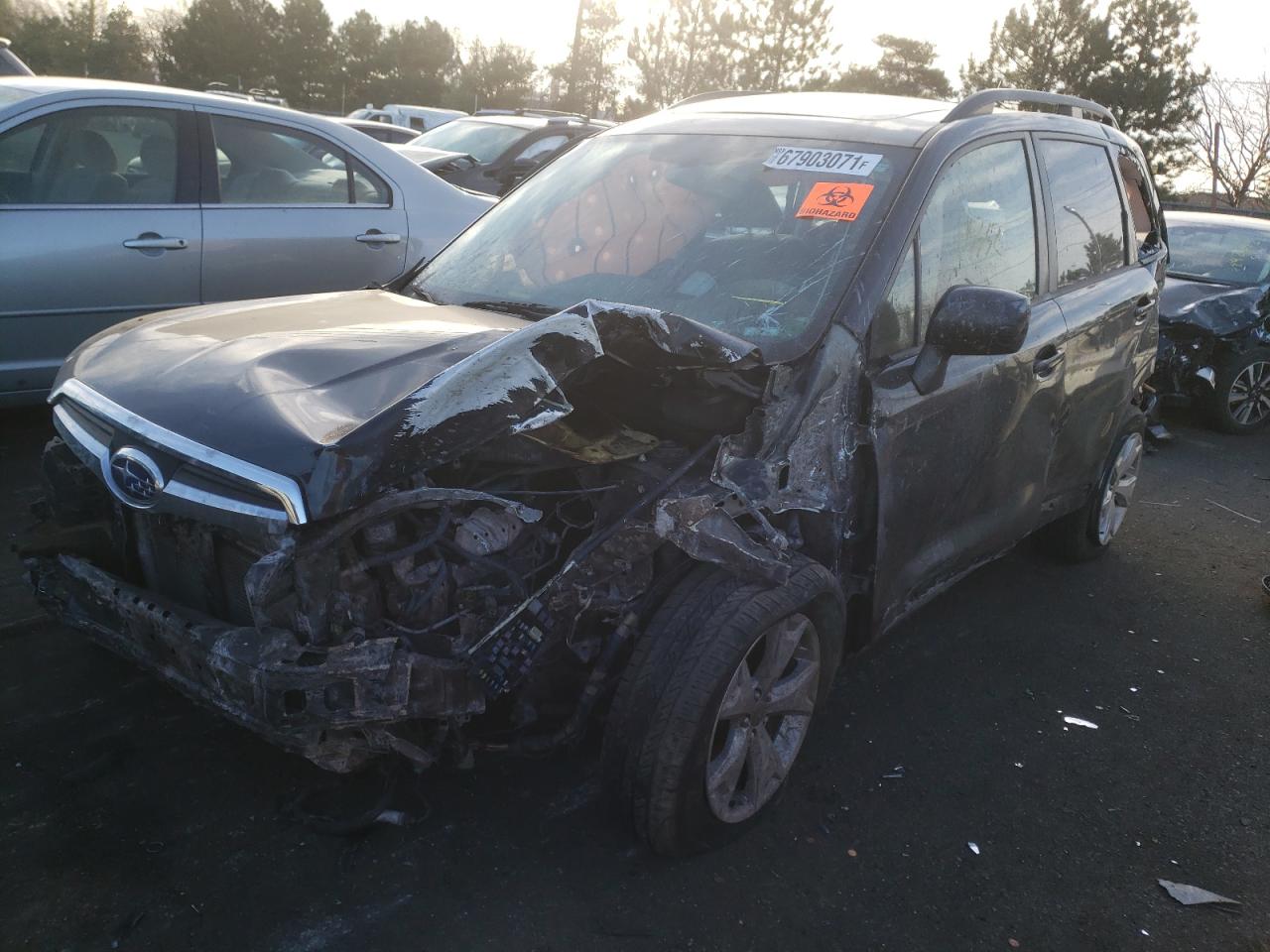 Photo 2 from auction – 2014 SUBARU FORESTER 2 with VIN JF2SJAEC5EH492629