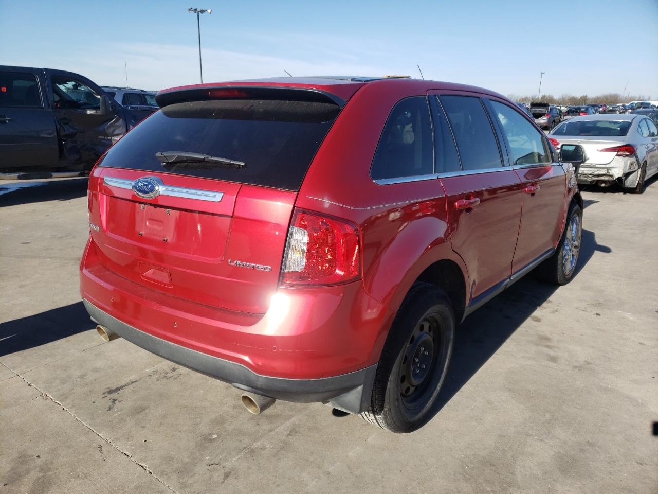 Photo 4 from auction – 2012 FORD EDGE LIMIT with VIN 2FMDK3KC1CBA29445