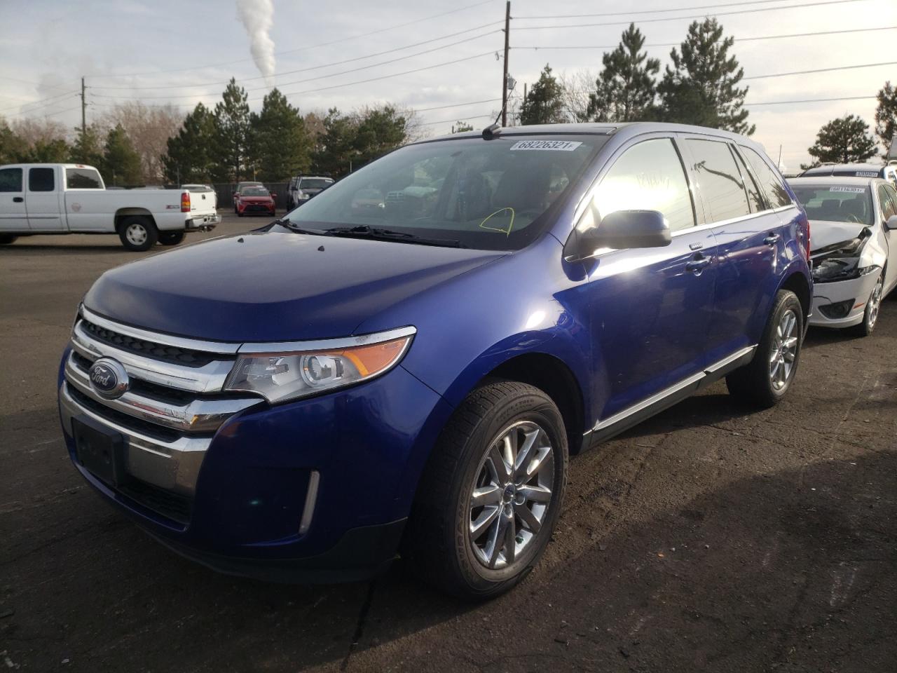 Photo 2 from auction – 2013 FORD EDGE LIMIT with VIN 2FMDK4KC9DBB17571
