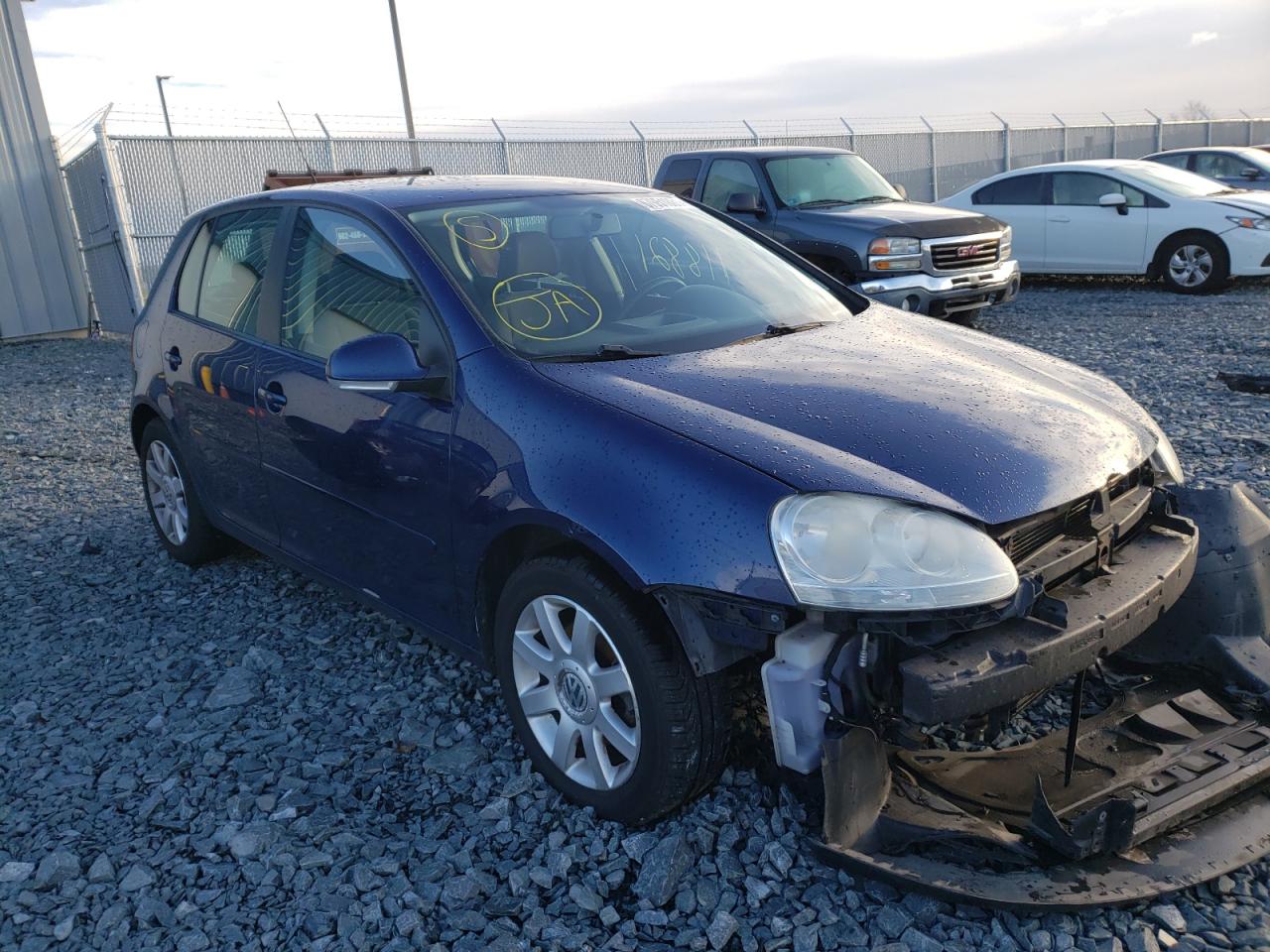 VOLKSWAGEN RABBIT 2007 with VIN WVWDR71K17W059243 - Photo from auction