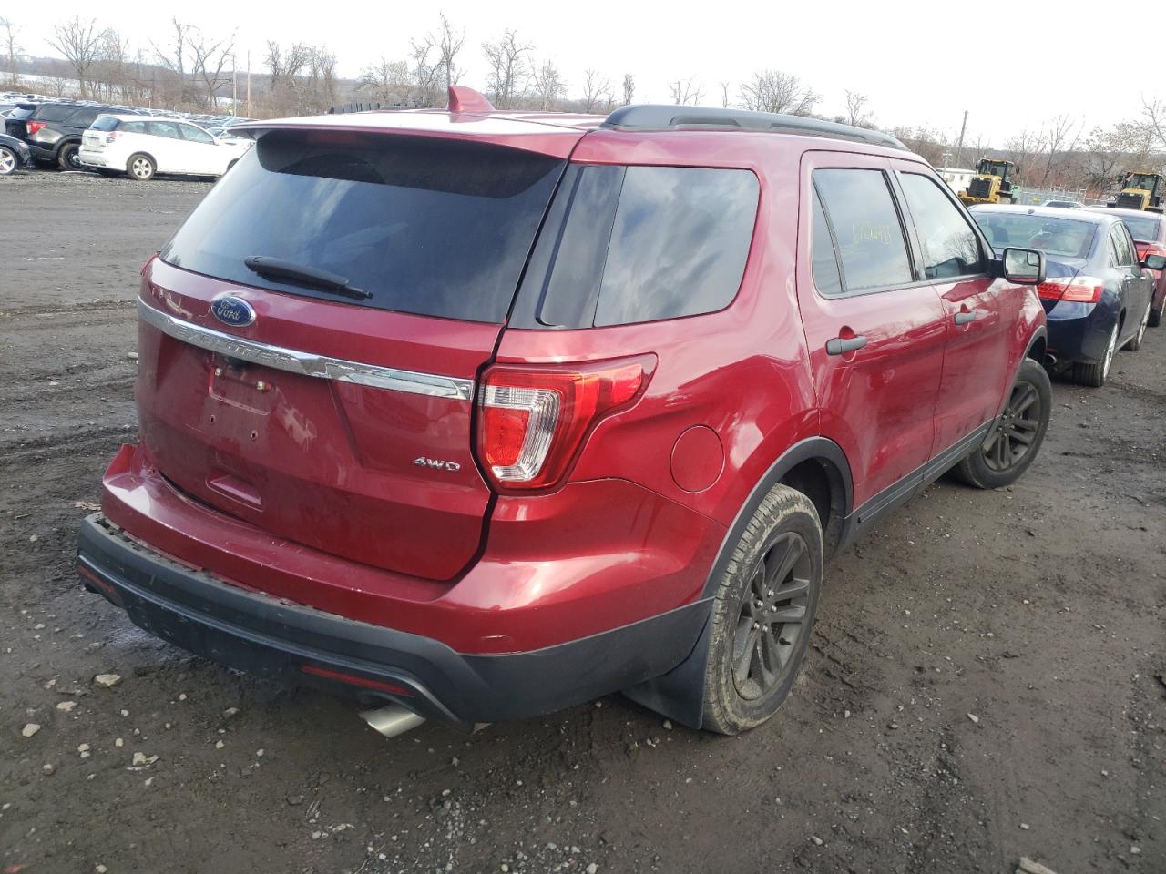 Photo 4 from auction – 2017 FORD EXPLORER with VIN 1FM5K8B80HGB11941