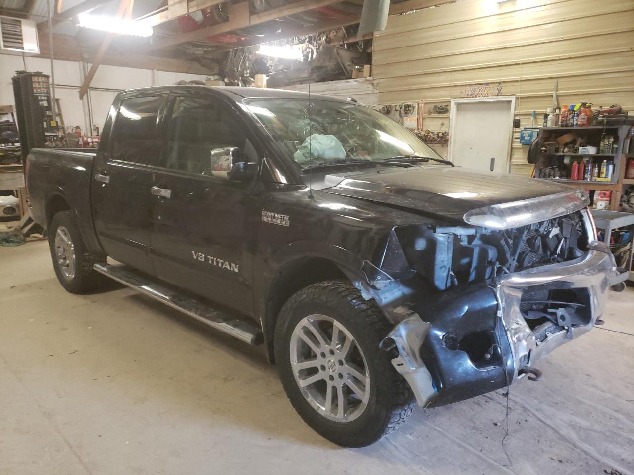 NISSAN TITAN S 2011 with VIN 1N6AA0EC1BN324534 - Photo from auction