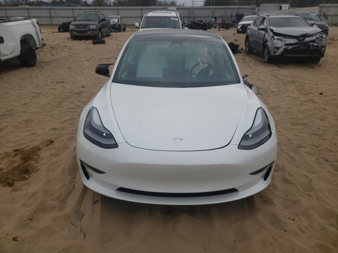 Photo 7 from auction – 2021 TESLA MODEL 3 with VIN 5YJ3E1ECXMF035515