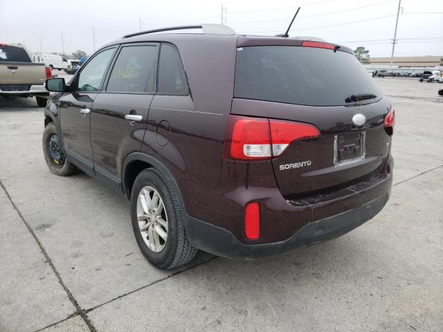 Photo 3 from auction – 2015 KIA SORENTO with VIN 5XYKT4A7XFG586695