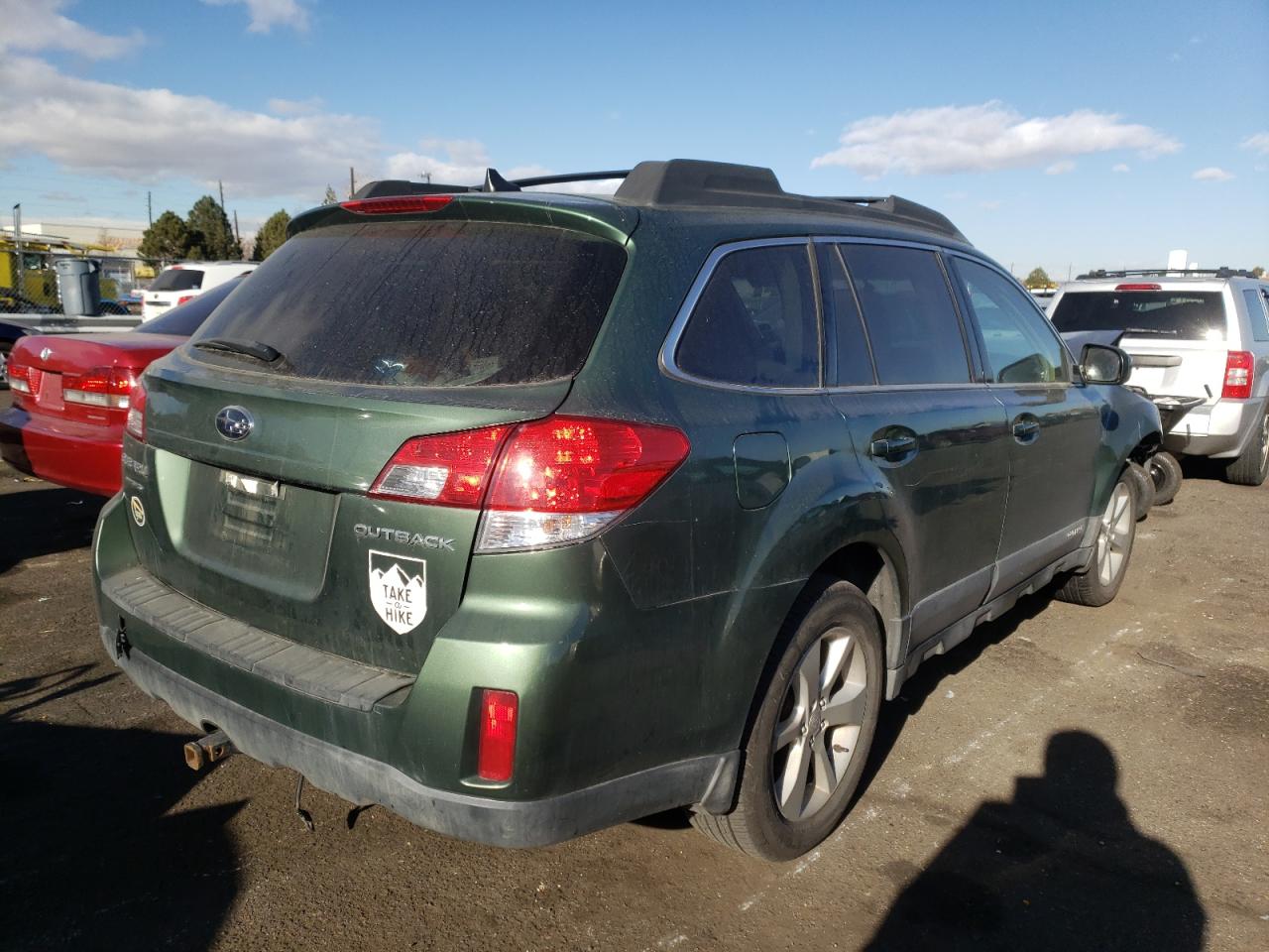 Снимка 4 от търг – 2014 SUBARU OUTBACK 2. с VIN 4S4BRBCC6E3310896