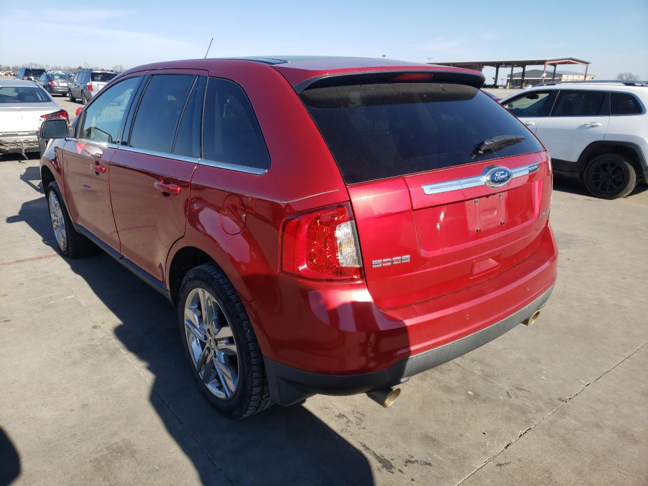 Photo 3 from auction – 2012 FORD EDGE LIMIT with VIN 2FMDK3KC1CBA29445