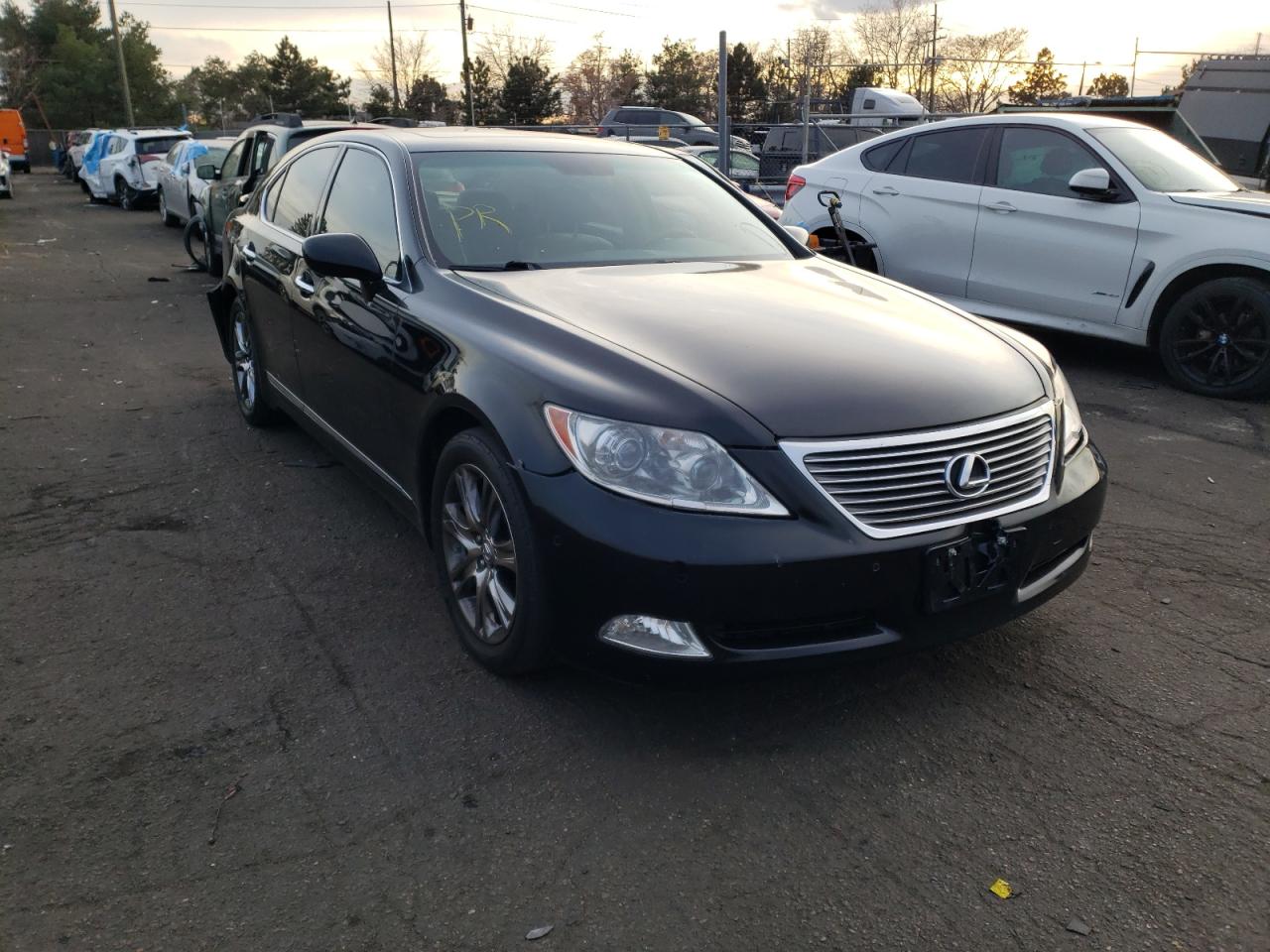 LEXUS LS 460 2007 with VIN JTHBL46F875049977 - Photo from auction