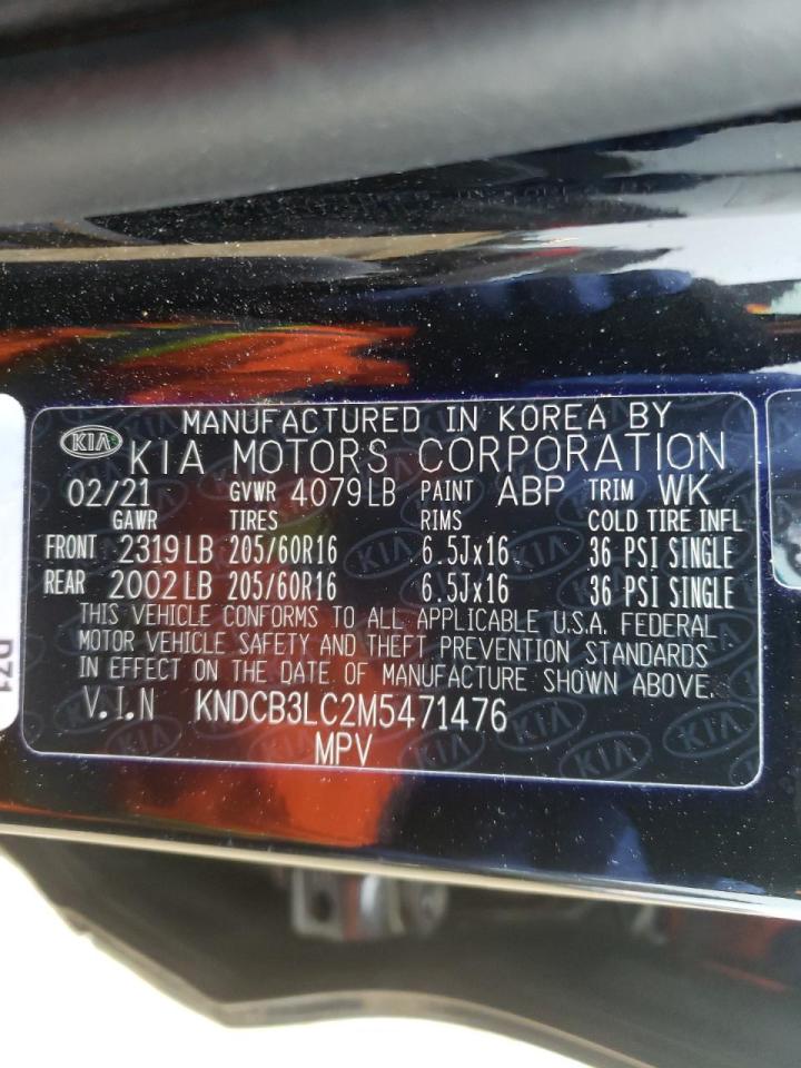 Photo 10 from auction – 2021 KIA NIRO LX with VIN KNDCB3LC2M5471476
