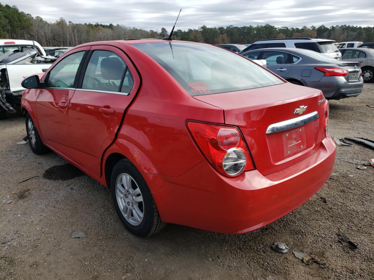 Photo 3 from auction – 2013 CHEVROLET SONIC LT with VIN 1G1JC5SG2D4193293