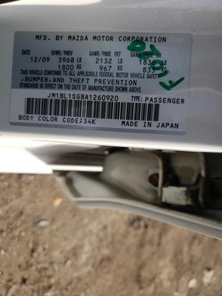 Photo 10 from auction – 2010 MAZDA 3 I with VIN JM1BL1SG8A1260920