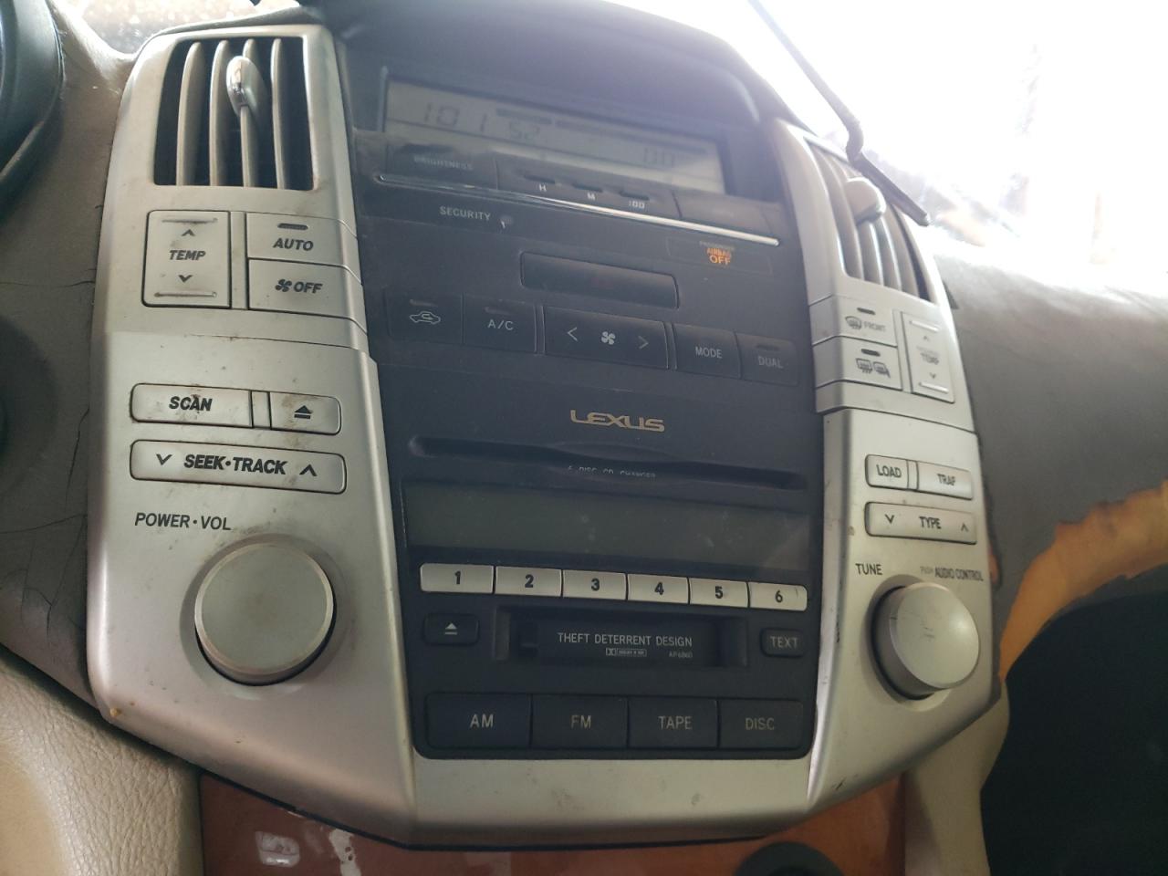 Foto 9 de la subasta – 2006 LEXUS RX 330 con VIN 2T2HA31U06C104372