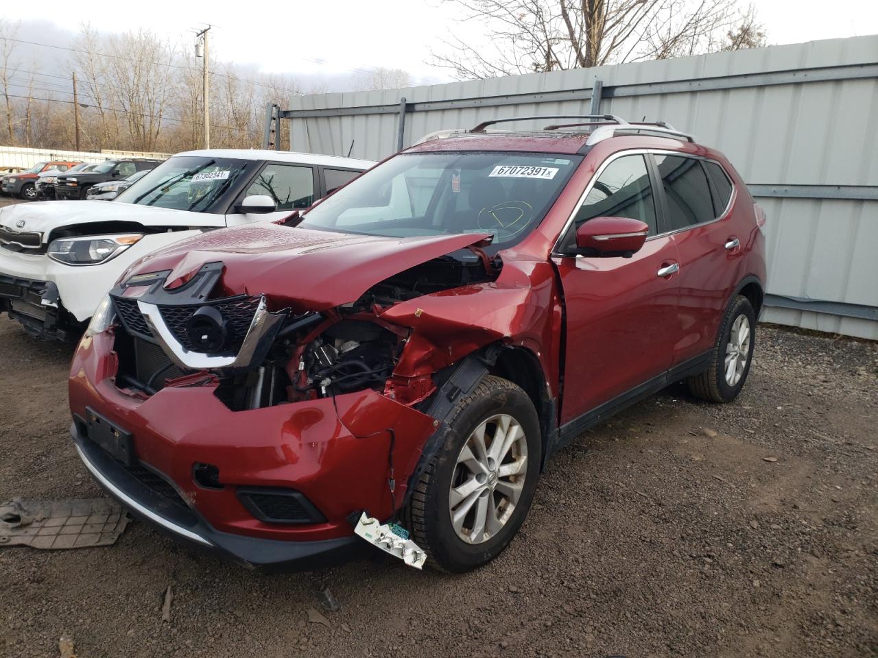 Photo 2 from auction – 2014 NISSAN ROGUE S with VIN 5N1AT2MV9EC808880