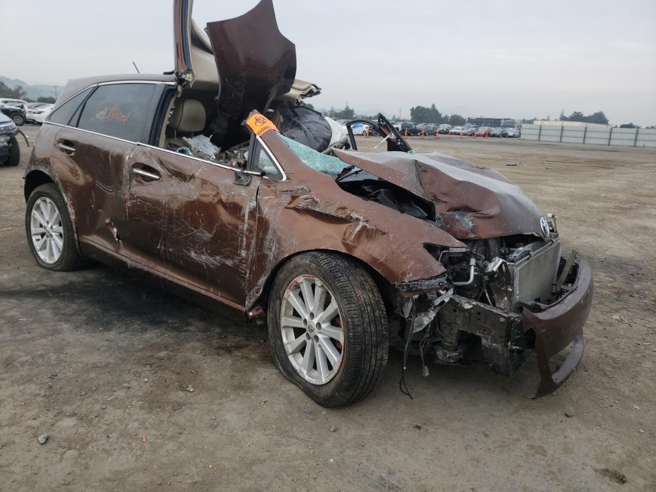 Photo 1 from auction – 2012 TOYOTA VENZA LE with VIN 4T3ZA3BB7CU063035