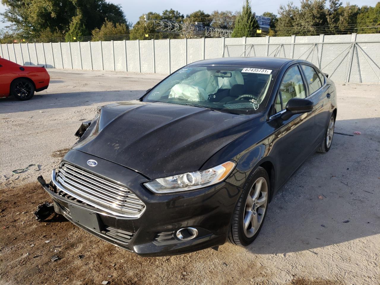 Photo 2 from auction – 2016 FORD FUSION S with VIN 3FA6P0G73GR295958