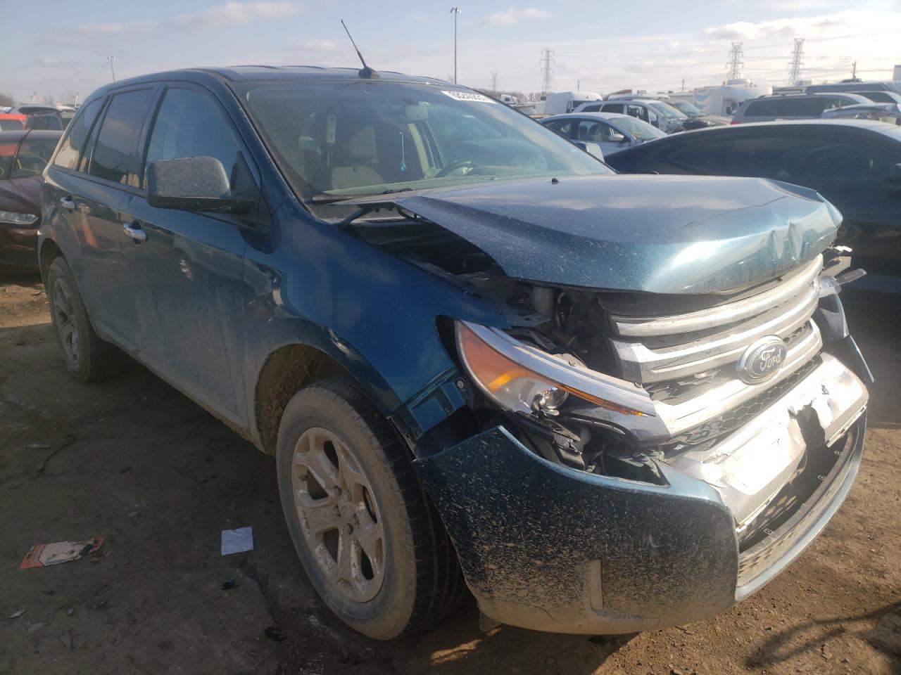 FORD EDGE SEL 2011 with VIN 2FMDK3JC1BBA38601 - Photo from auction