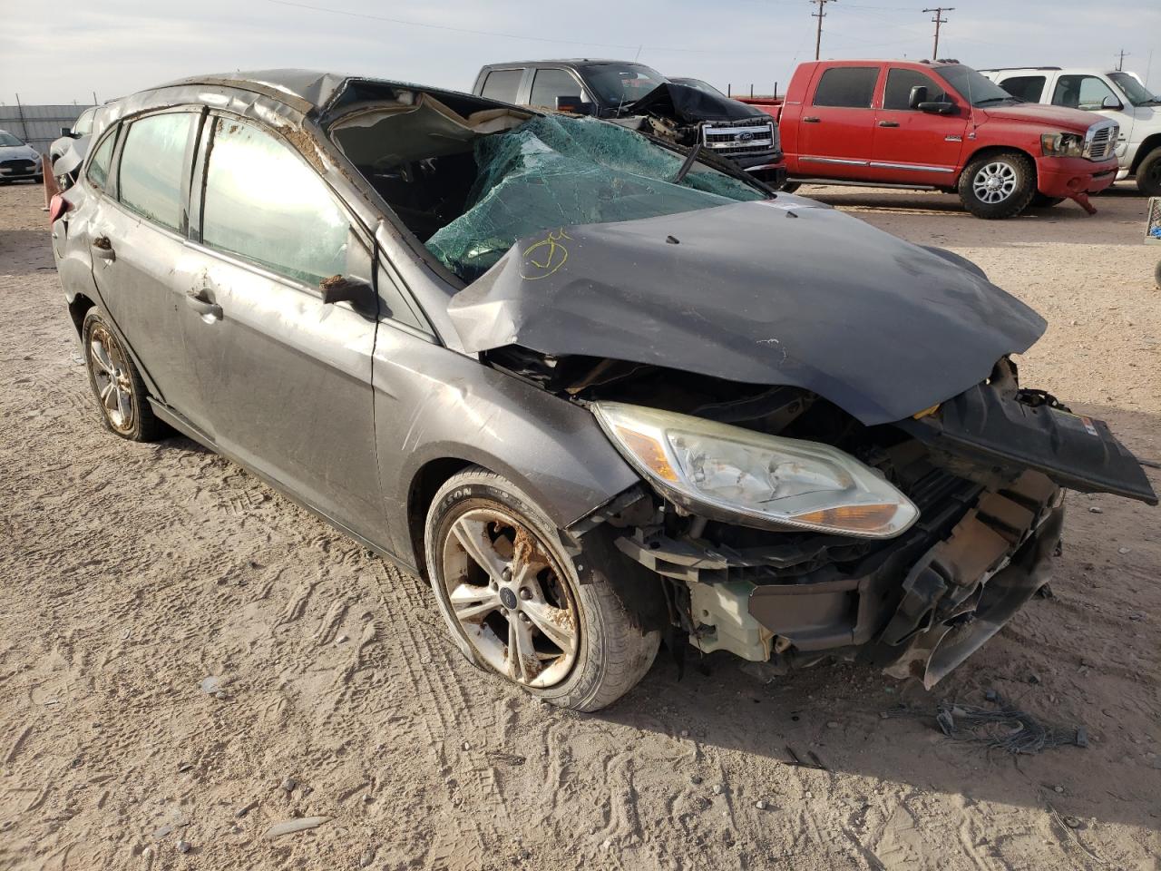FORD FOCUS SE 2013 with VIN 1FADP3F21DL254012 - Photo from auction