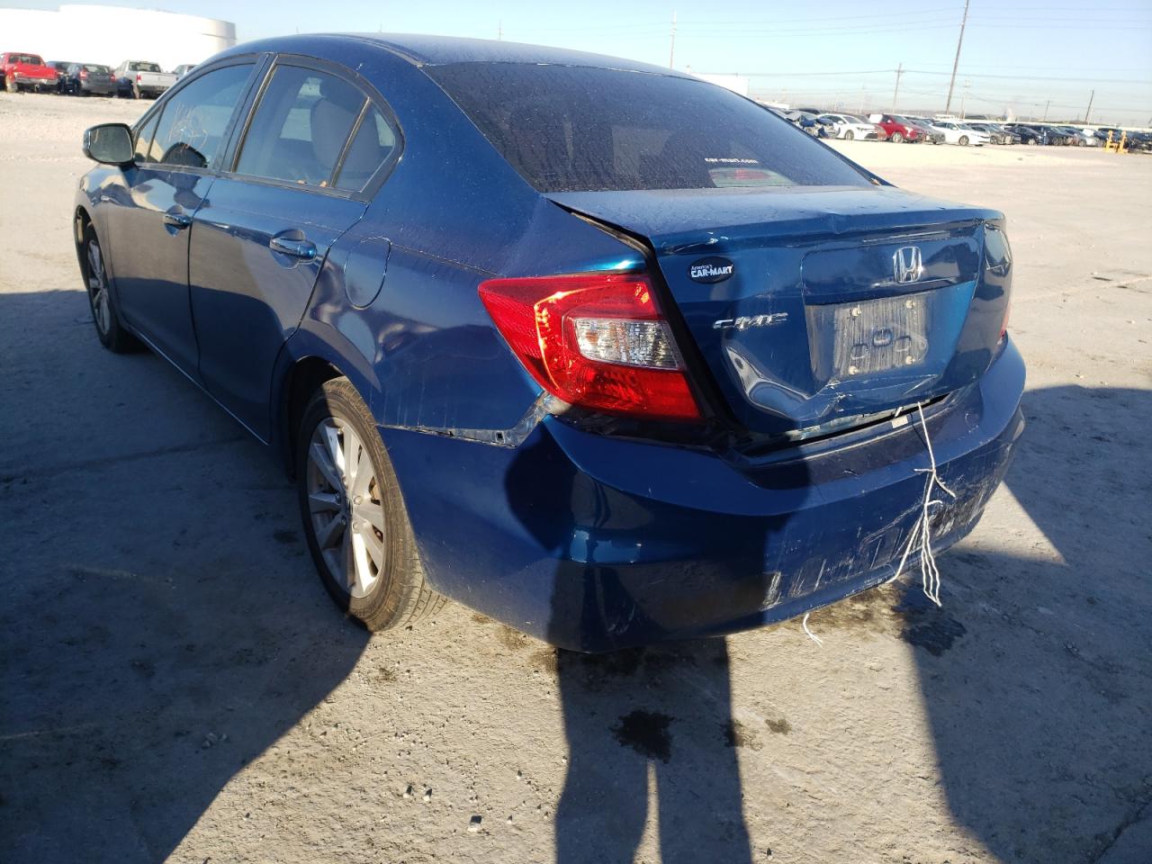 Photo 3 from auction – 2012 HONDA CIVIC EX with VIN 2HGFB2F8XCH533441