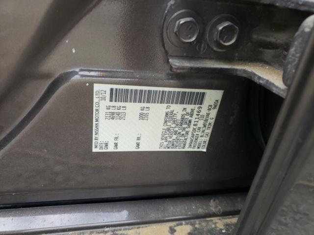 Photo 10 from auction – 2013 NISSAN MAXIMA S with VIN 1N4AA5AP1DC811469