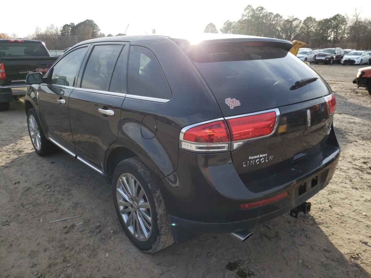 Photo 3 from auction – 2013 LINCOLN MKX with VIN 2LMDJ6JK9DBL24103