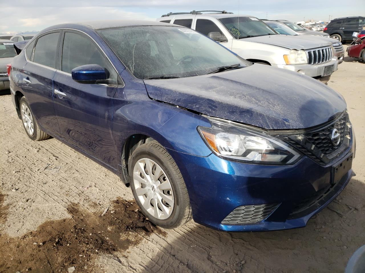 NISSAN SENTRA S 2016 with VIN 3N1AB7AP2GY253634 - Photo from auction