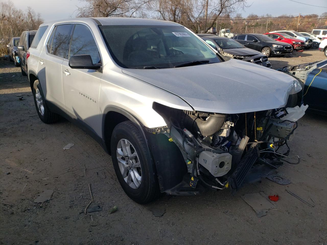Photo 1 from auction – 2018 CHEVROLET TRAVERSE L with VIN 1GNERFKW5JJ117608
