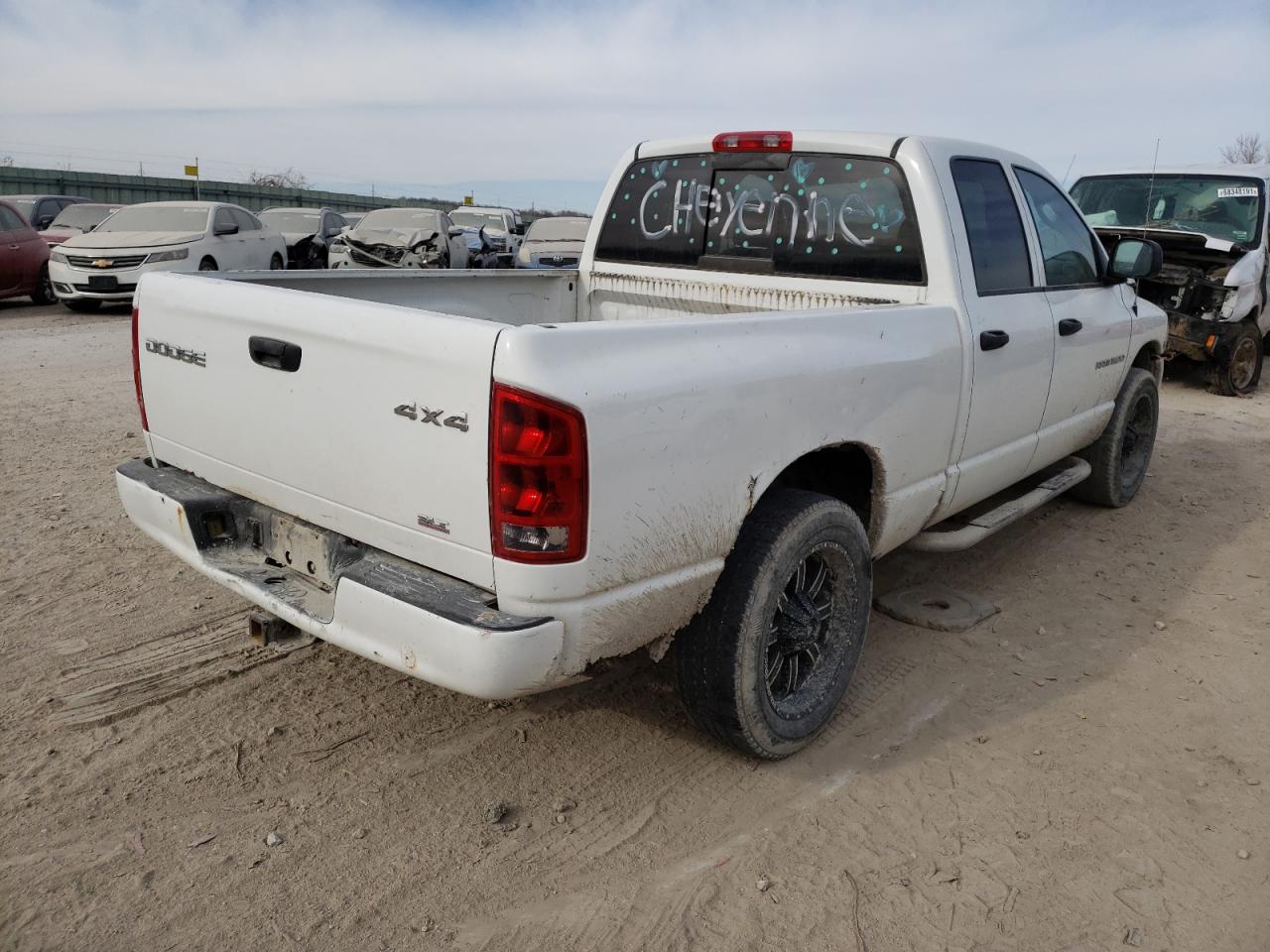 Photo 4 from auction – 2003 DODGE RAM 1500 S with VIN 1D7HU18D03S305579