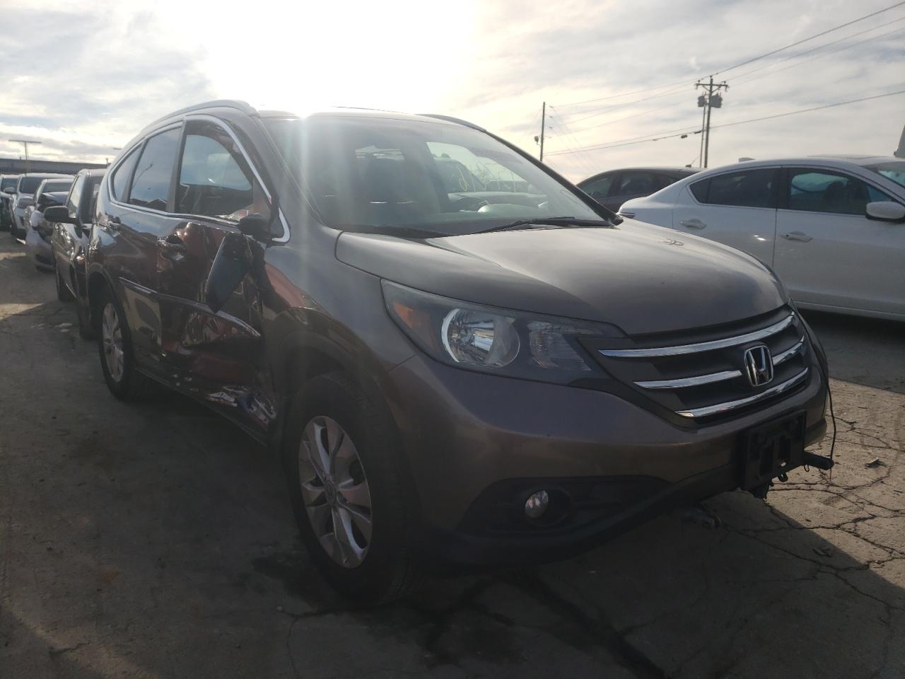 HONDA CR-V EX 2012 with VIN 5J6RM4H58CL065193 - Photo from auction