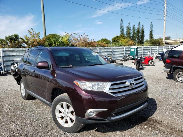 TOYOTA HIGHLANDER 2013 with VIN 5TDZK3EH6DS115867 - Photo from auction