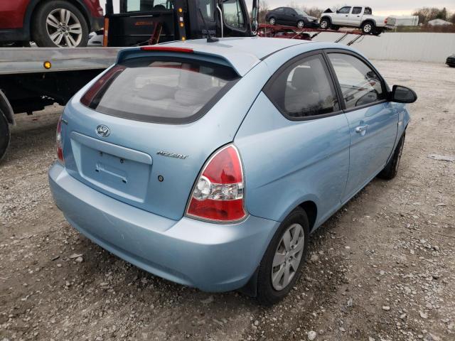 Photo 9 from auction – 2009 HYUNDAI ACCENT GS with VIN KMHCM36C19U129175
