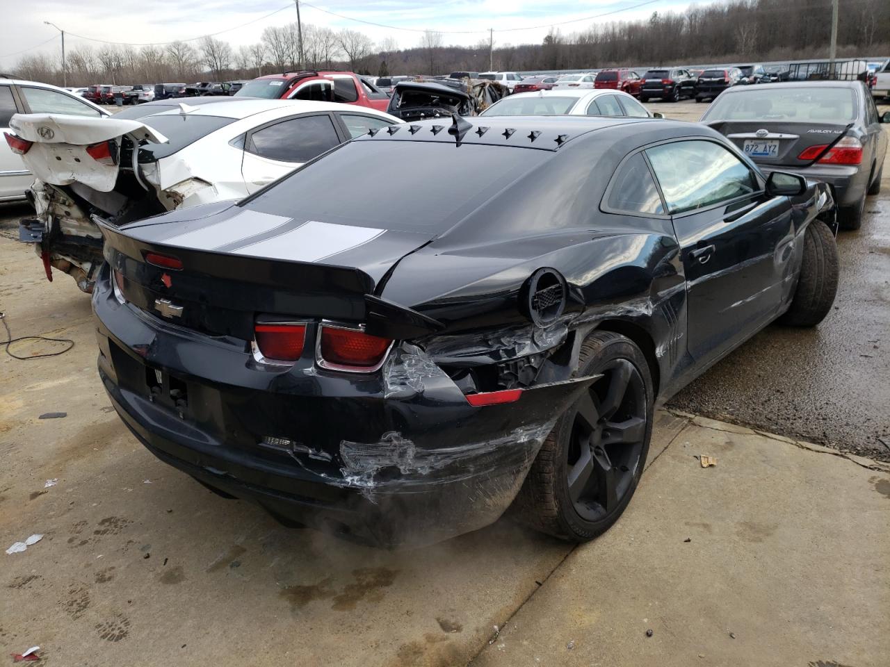 Photo 4 from auction – 2013 CHEVROLET CAMARO LT with VIN 2G1FC1E36D9119444