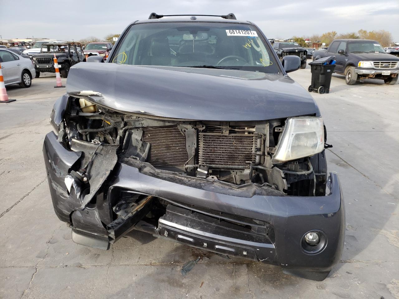 Photo 9 from auction – 2011 NISSAN PATHFINDER with VIN 5N1AR1NN6BC617548