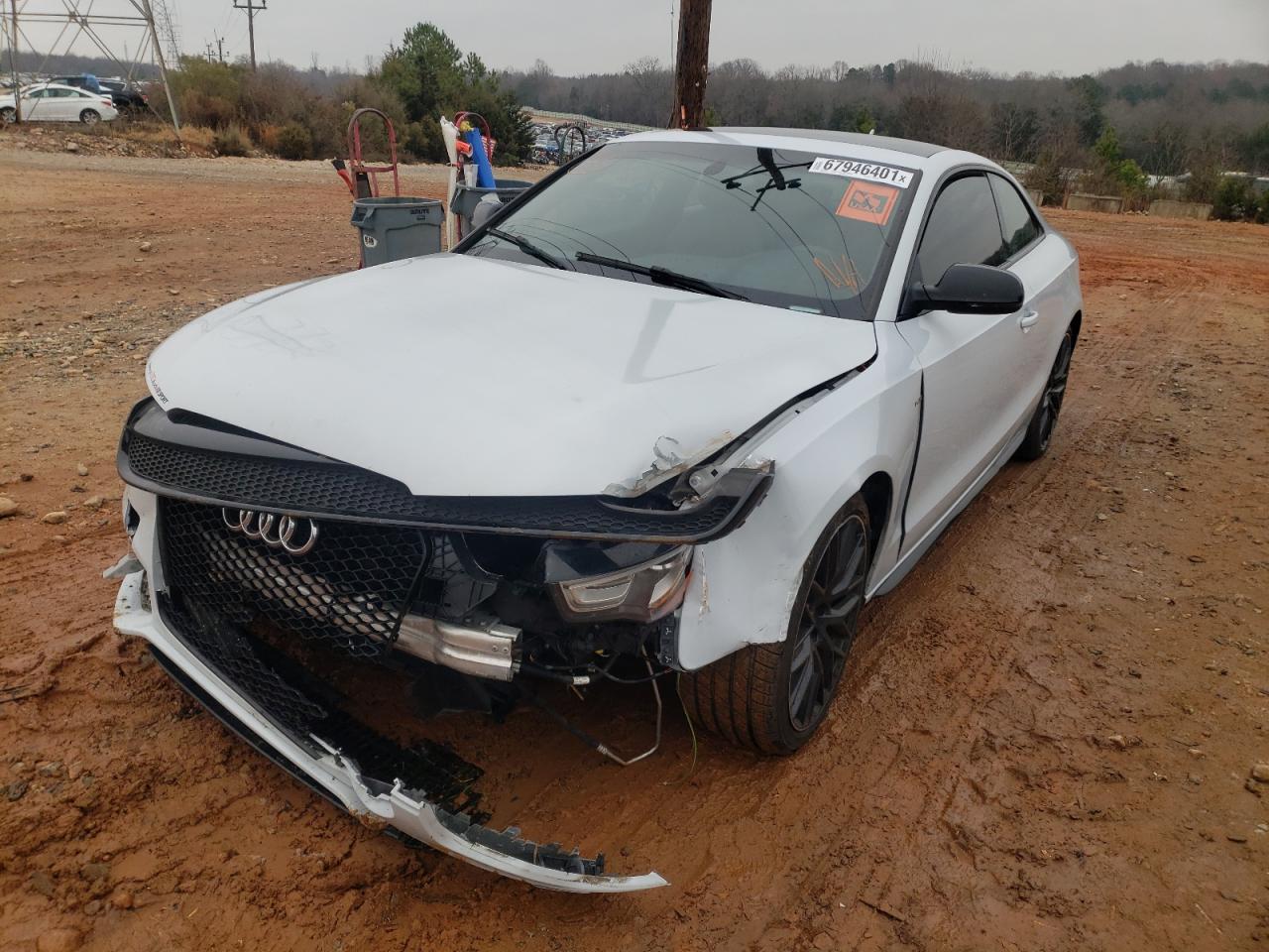 Photo 2 from auction – 2016 AUDI A5 PREMIUM with VIN WAUM2AFR7GA025163