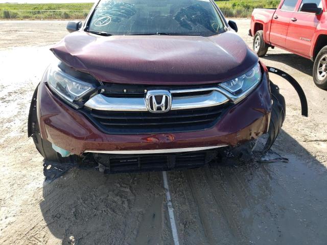 Photo 9 from auction – 2017 HONDA CR-V LX with VIN 7FARW5H31HE015299