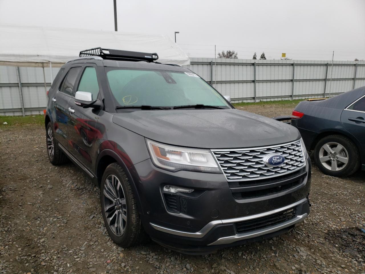 FORD EXPLORER P 2018 with VIN 1FM5K8HT7JGA79183 - Photo from auction