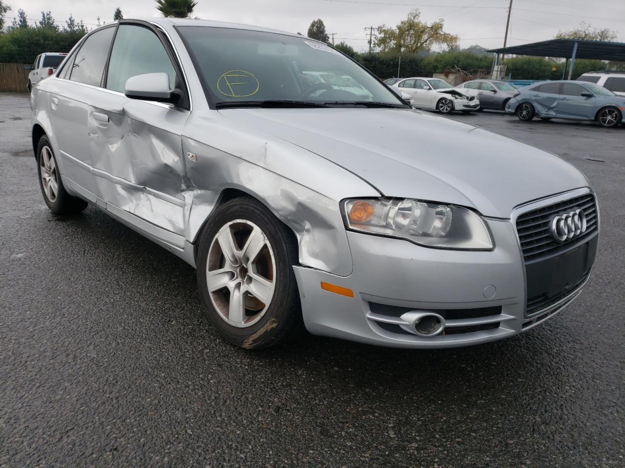 AUDI A4 2005 with VIN WAUAF68E95A504826 - Photo from auction