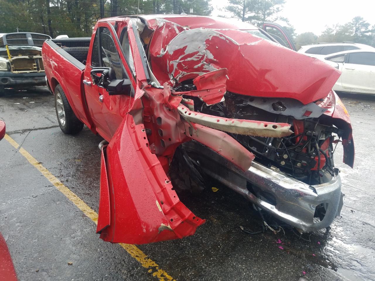 RAM 1500 LARAM 2017 with VIN 1C6RR6JT4HS651079 - Photo from auction