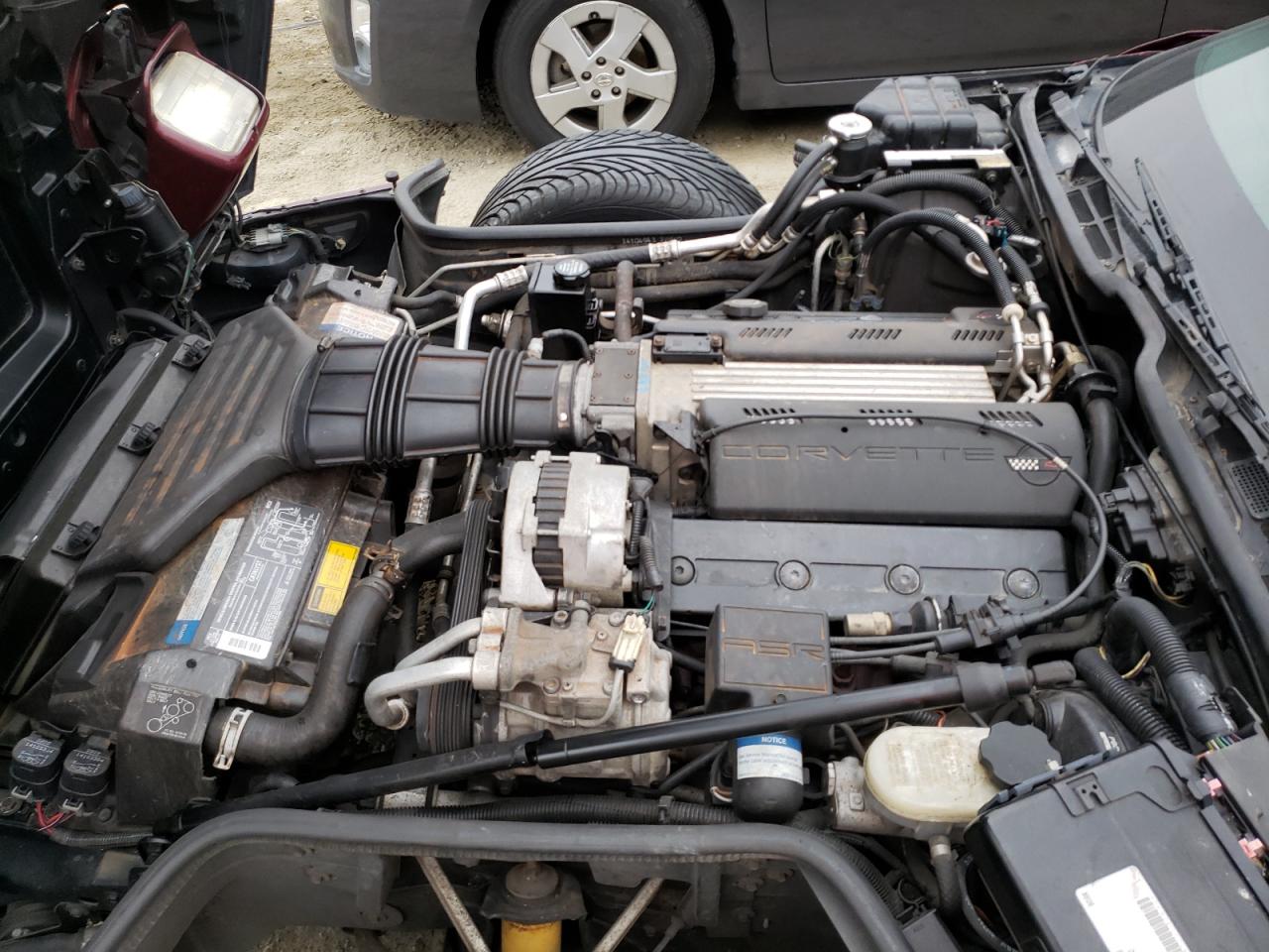Photo 7 from auction – 1993 CHEVROLET CORVETTE with VIN 1G1YY23P5P5100715