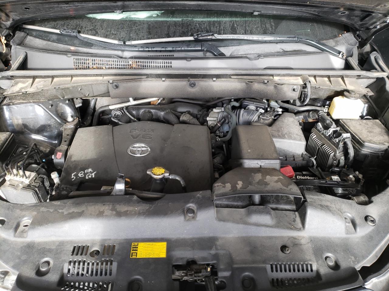 Foto 7 de la subasta – 2017 TOYOTA HIGHLANDER con VIN 5TDDZRFHXHS437067