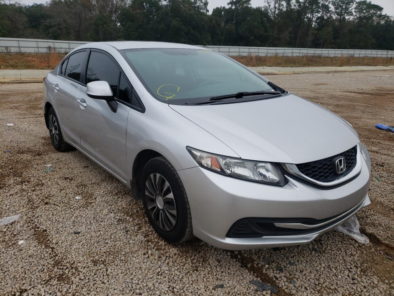 HONDA CIVIC LX 2013 with VIN 19XFB2F53DE095900 - Photo from auction
