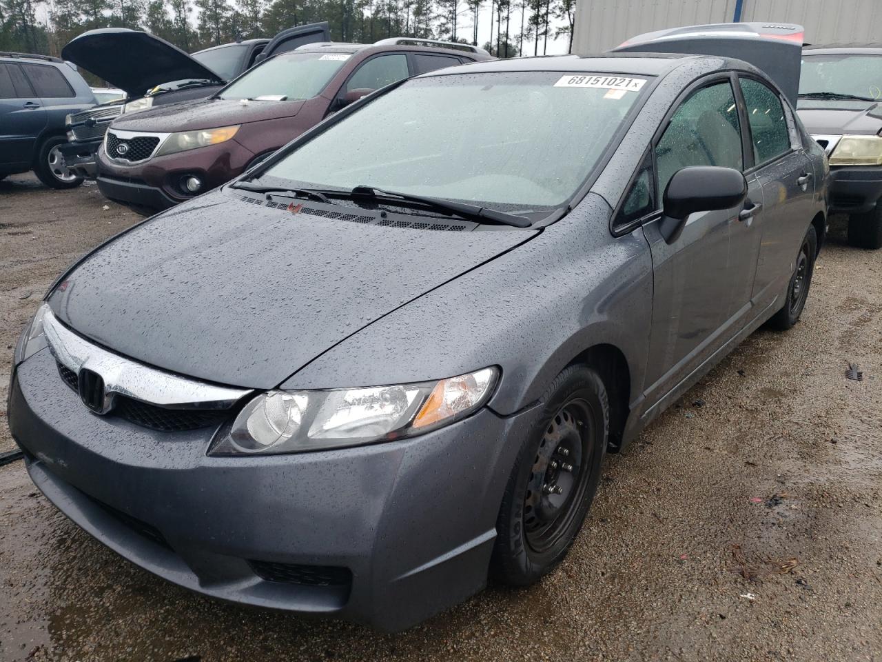 Photo 2 from auction – 2010 HONDA CIVIC VP with VIN 19XFA1F34AE077834