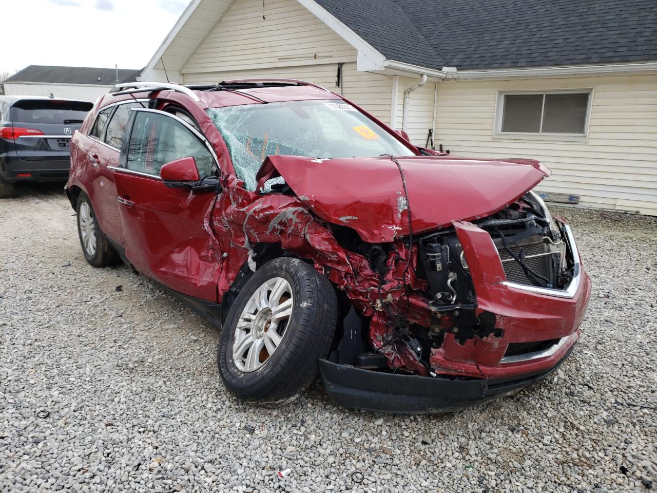 CADILLAC SRX LUXURY 2015 with VIN 3GYFNEE38FS521152 - Photo from auction