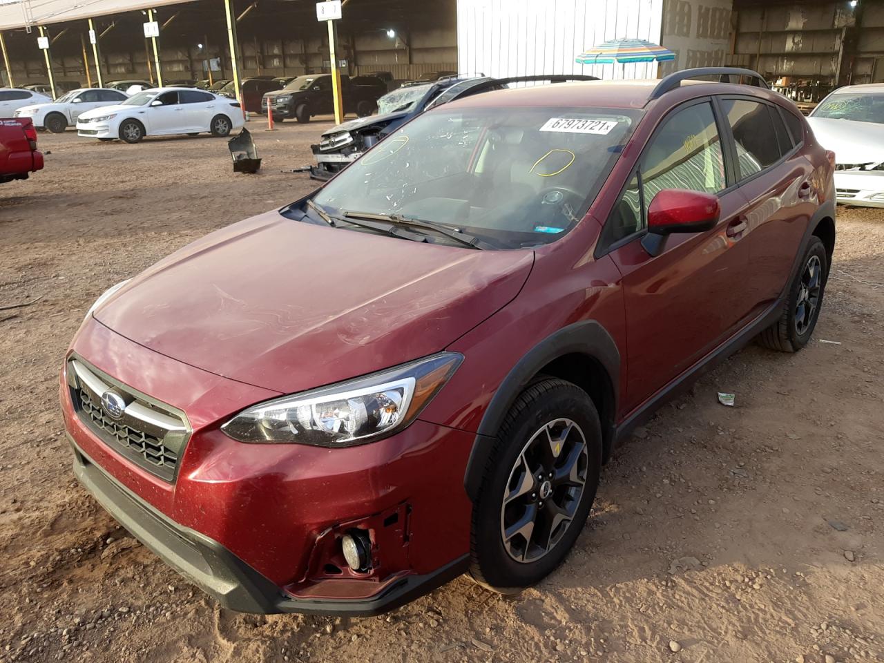 Photo 2 from auction – 2018 SUBARU CROSSTREK with VIN JF2GTABCXJH349772