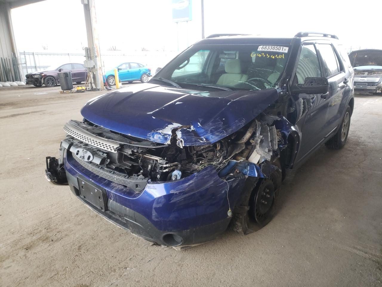 Photo 2 from auction – 2014 FORD EXPLORER with VIN 1FM5K7B88EGA63336